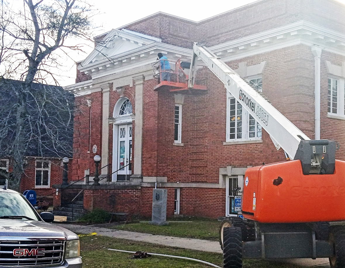 Union Springs Library receives new awning The Union Springs Herald